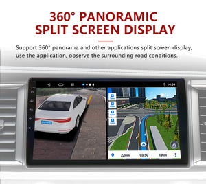 Wemaer 4+64G 9 Inch Carplay 3D 360 Car Camera <strong>System</strong> Built-In 5 Theme UI Android 10.1 Radio Stereo Navigation GPS Car DVD Player - Product Image 5