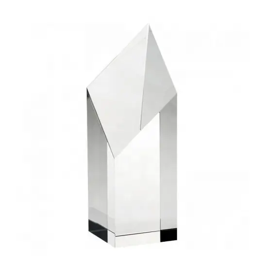 Prêmio De Recompensa De Cerimônia Profissional Serviço Personalizado Placa De Troféu De Cristal Óptica K9