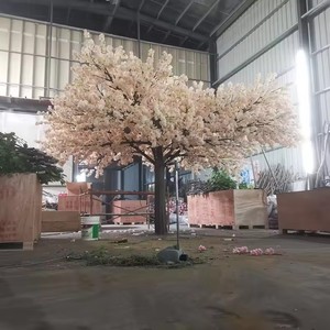 イベントやお店の装飾のための最新の桜日本の大きな結婚式の木偽の美しいピンクの人工桜の木 - Product Image 1