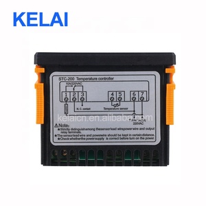 AC 220V 12V 24V Normally Close Cool Heat <strong>Digital</strong> <strong>Temperature</strong> Controller Refrigerator Parts Thermostat for Incubator STC-200 - Product Image 6