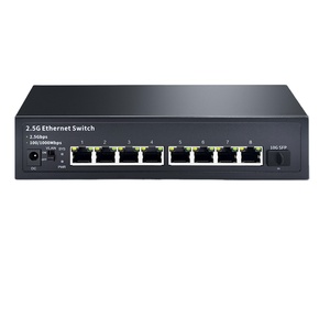 8-Port RJ45 2,5 Gbit/s Nicht verwalteter Desktop-Netzwerk-Switch mit QoS 10G Ethernet Switch-Kapazität Computer-Hardware-Software