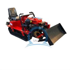 Hot Sale 25hp 35hp 50hp 60hp 80hp 120hp Mini Crawler Tractor Small Track Farm <strong>Roto</strong> Tiler Cultivator