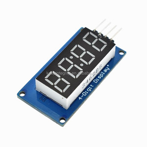 Neues 4-stelliges Display 0,36 Zoll einstellbare LED-Helligkeit Uhrpunkt-Bausteine LCD-Digitalröhren-Anzeige modul TM1637 - Product Image 1