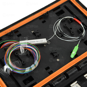 3 in 3 out <strong>1</strong>*<strong>8</strong> plug-in type optical <strong>splitter</strong>/16*adapter FTTH Distribution Box - Product Image 6