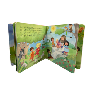 หนังสือเสียงภาษาอังกฤษสำหรับเด็ก,ขายส่งหนังสือเสียงสีเต็มรูปแบบที่กำหนดเองดนตรีบอร์ดหนังสือสำหรับเด็ก - Product Image 2