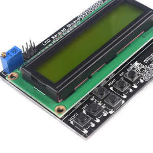 1602 Character <strong>LCD</strong> <strong>Input</strong> Output Extension Board Yellow Screen TFT Microcontroller Development <strong>Module</strong> Microcontroller Development