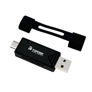 用于外部相机的Topdisk sd卡读卡器USB C USB 3.0微型存储卡读卡器适配器 - Product Image 3
