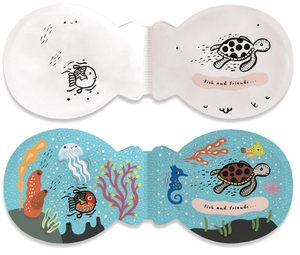 Fish and Friends: Watch Me Change Color in Water! (Wee Gallery Shaped Bath <strong>Books</strong>) Waterproof EVA Bath <strong>Book</strong>