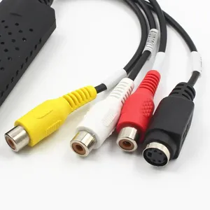 USB 2.0捕获数字视频转换器4通道音频易卡卡盒VHS VCR电视至DVD录像机支持IOS视窗电脑 - Product Image 3