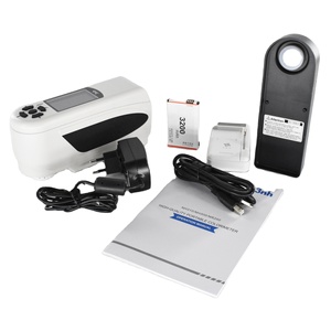 NR200 tragbares digitales Farbmeter 8mm Öffnung handfarbmeter Präzisionsspektrophotometer Farunterschiedmeter