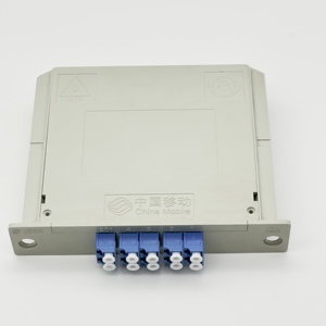 1x4ไฟเบอร์ออปติก Splitter PLC, ประเภทเทปคาสเซ็ต, ดูเพล็กซ์ LC/UPC, การออกแบบที่กะทัดรัด, ติดตั้งง่าย, 100% ผ่านการทดสอบแล้ว - Product Image 1