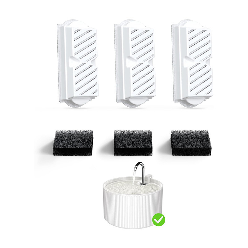 Filtre blanc 3+3 pièces