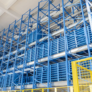 Scaffalature per sistemi di stoccaggio e recupero automatizzati ad alta efficienza (ASRS) per la logistica del magazzino-risparmio di spazio - Product Image 3
