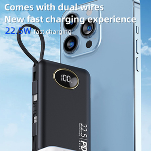 パワーバンク20000mAhモバイル急速充電タイプC/電話用ケーブル付き - Product Image 2