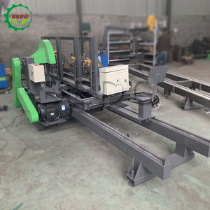 Yuvarlak odun işleme makinesi günlük çoklu bıçak kesici ahşap sürgülü masa testere - Product Image 4