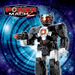 38cm B/O siêu robot với ánh sáng và âm thanh, trẻ em Pin hoạt động Robot đồ chơi cơ giới đi bộ Robot đồ chơi với TRY-Me chức năng - Product Image 2