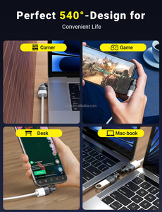 USB C型适配器 | 将USBC端口转换为USB-A端口充电转换器适配器，带Type-C & Micro & iOS磁性尖端 - Product Image 5