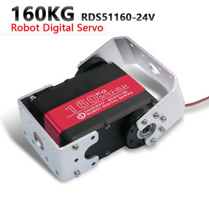 Dsservo Robot Servo Servo 160KG ad alta coppia RDS51160 24V in acciaio inox ingranaggio Servo digitale per robotica Servo - Product Image 3
