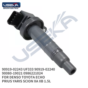 电装丰田Echo Prius Yaris Scion XB 1.5L的点火线圈90919-02243 UF333 90919-02240 90080-19021 0986221024