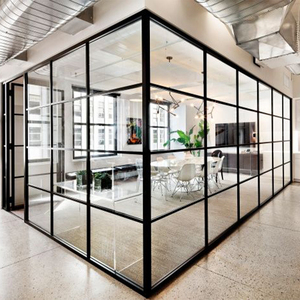 Modular <strong>System</strong> Design Custom Aluminum Frame Glass Office Room Divider Wall <strong>Partition</strong>
