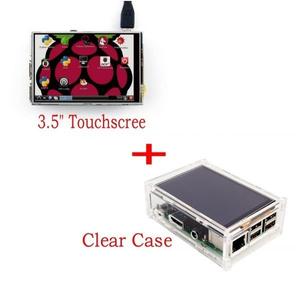 New Original 3.5&quot; LCD TFT Touch Screen Display for for <strong>Raspberry</strong> <strong>Pi</strong> 3 Model B Board + Acrylic Case + Stylus - Product Image 1