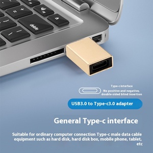 携帯電話ノートパソコン用OTG Type-CアダプターUSB 3.0電源コンバータデータケーブル充電新しい状態PC TPCプラグ - Product Image 2
