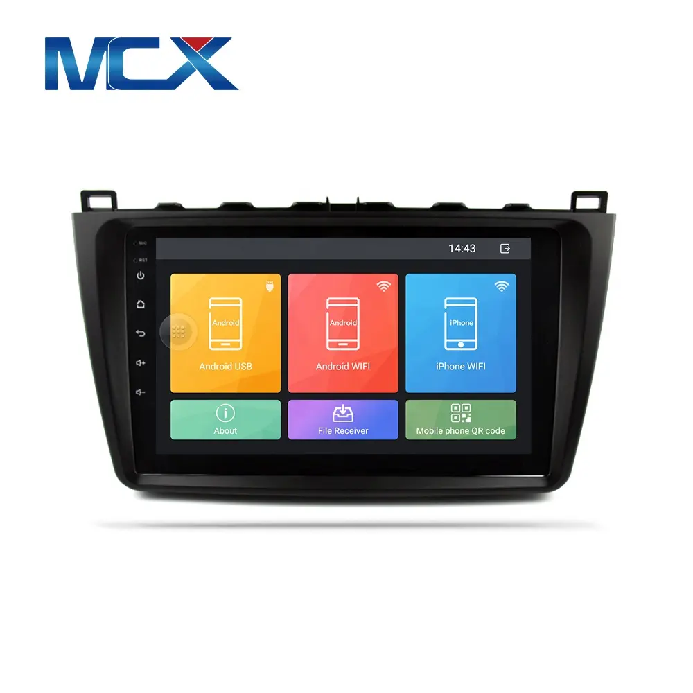 MCX 9 zoll Neue Modell Für Mazda 3 2011-2014 Android 10,0 System GPS Kombination Auto Radio Video DVD player navigation S