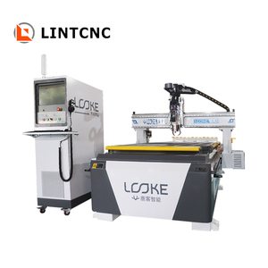 Máquina Cnc automática de doble capa, mesa de vacío de adsorción personalizada, enrutador Cnc ATC lineal para MDF de madera maciza, máquina Cnc de adsorción de doble capa - Product Image 2