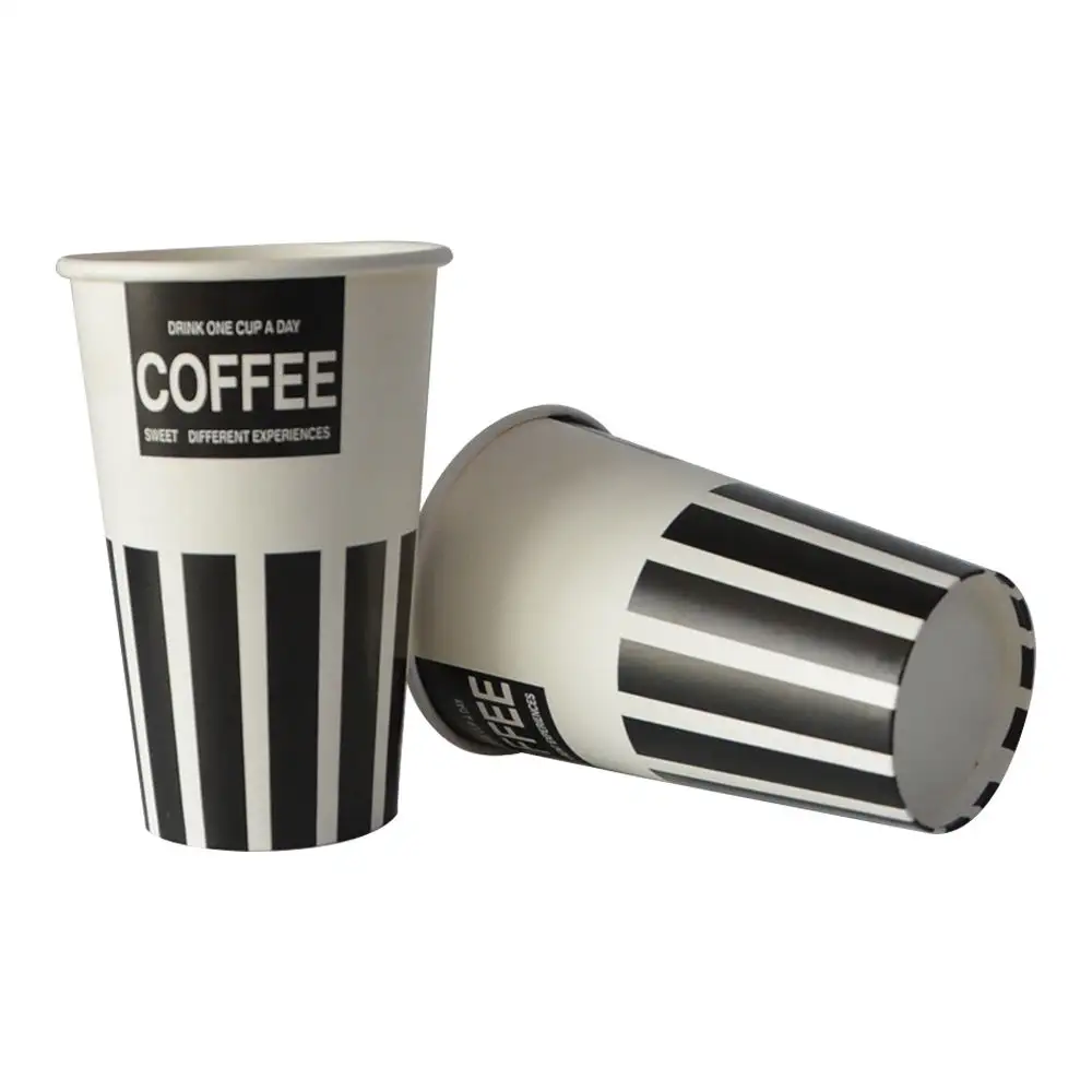 El fabricante más grande de China, taza Togo desechable, café Pla caliente, vasos de papel de 8oz con logotipo, café de papel