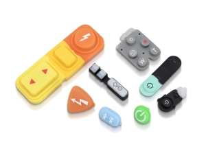 Teclas de interruptor de silicona y botones de goma Buen tacto para todo tipo de control remoto para equipos electrónicos - Product Image 5