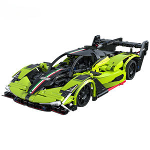 Cada C51303/C51308 notte Valkyries ali auto sportive puzzle di programmazione telecomando giocattolo regalo ragazzo 388 pezzi set di blocchi di costruzione - Product Image 4