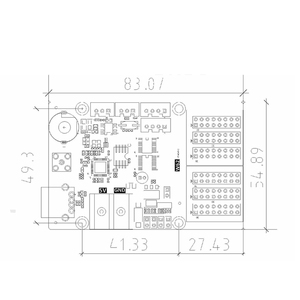 Светодиодный дисплей контроллера карты HD-W64 HD-W63 16 * HUB12 8 * HUB08 вывеска магазина светодиодный дисплей один цвет и два цвета Ceceiving карты. - Product Image 6
