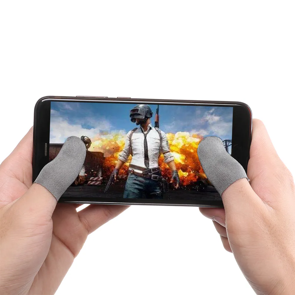 Breathable Gaming Controller Sweat Proof Finger Cover for Gaming Finger sleeve Scratch Free Sensitive Sleeve Mobile Touch Screen