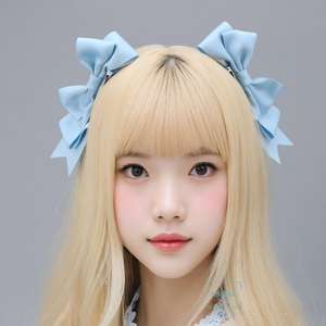 L0007 Ngọt Ngào Đầy Màu Sắc Lolita Bow Kẹp Tóc-Bé Trẻ Sơ Sinh Trẻ Em Cô Gái Tóc Sinh Nhật Clip - Product Image 1