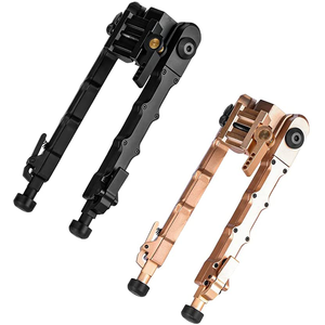 V9 Aluminium Bamboo-Joint Style Telescoping Tactical Bracket QD 20MM <strong>Mount</strong> Hunting <strong>Bipod</strong> - Product Image 1