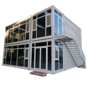 Contenedor Modular para trabajo en el hogar, casa de contenedor de 20 pies, para trabajo en el dormitorio o la oficina