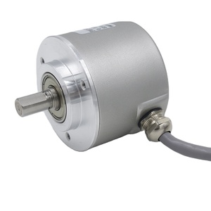 Grauer 40mm 6mm Wellen drehgeber 8-30V Spannungs ausgang für Encoder - Product Image 1