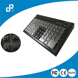78-клавишная мини-клавиатура, программируемая Pos-клавиатура, USB-порт, механическая клавиатура с считывателем магнитных карт - Product Image 5