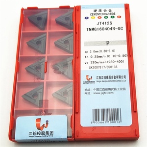 Insertos de corte CNC herramientas de torneado de carburo para torno TNMG160404L/160408L-GC JT4125 JXTC - Product Image 4