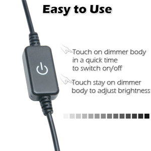 ESann 12V singolo colore ON OFF in linea Led Touch Dimmer interruttore controllo luminosità Led Dimmer - Product Image 3