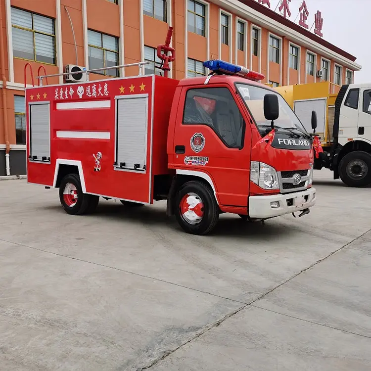 Foton small on-demand custom fire truck