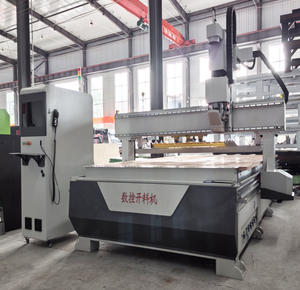 Carpintería Multi Funciones Mesa de vacío 3D Corte de madera Tallado CNC Máquina de anidación Cambiador de herramientas automático 1325 ATC Enrutador CNC de madera - Product Image 5