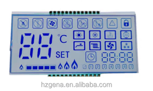 Display LCD a 8 cifre a 7 segmenti TN segmento per Tester di temperatura e fornello a induzione con Display LCD segmentato - Product Image 2