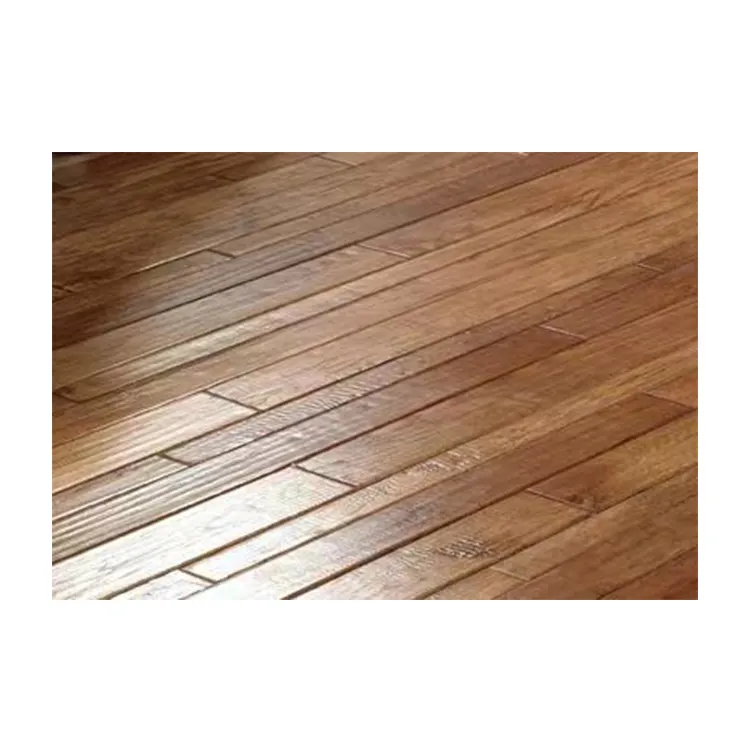 Precio barato, suelo de madera maciza moderno de alta calidad, suelo sólido, parquet de madera, suelo de madera para dormitorio