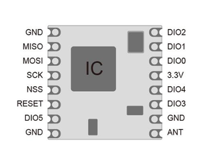 Modulo ricetrasmettitore a radiofrequenza con Chip RFM95/96/97/98 - Product Image 5