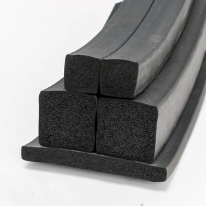Alev geciktirici dikdörtgen kare sünger şerit <span class=keywords><strong>EPDM</strong></span> köpük kauçuk sızdırmazlık şeridi UV dayanıklı <span class=keywords><strong>Epdm</strong></span> sünger kauçuk sızdırmazlık şeridi - Product Image 1