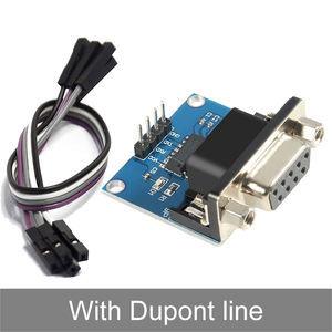 MAX3232 RS232 to TTL <strong>Serial</strong> Port Converter Module Female DB9 Connector MAX232 Flashing Board - Product Image 2