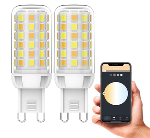 Akıllı G9 LED ışık ampul hiçbir titreşimsiz WiFi Led Led ışık ampuller 4W 320LM akıllı ampuller Alexa ile çalışmak Google ev kısılabilir parlaklık - Product Image 1