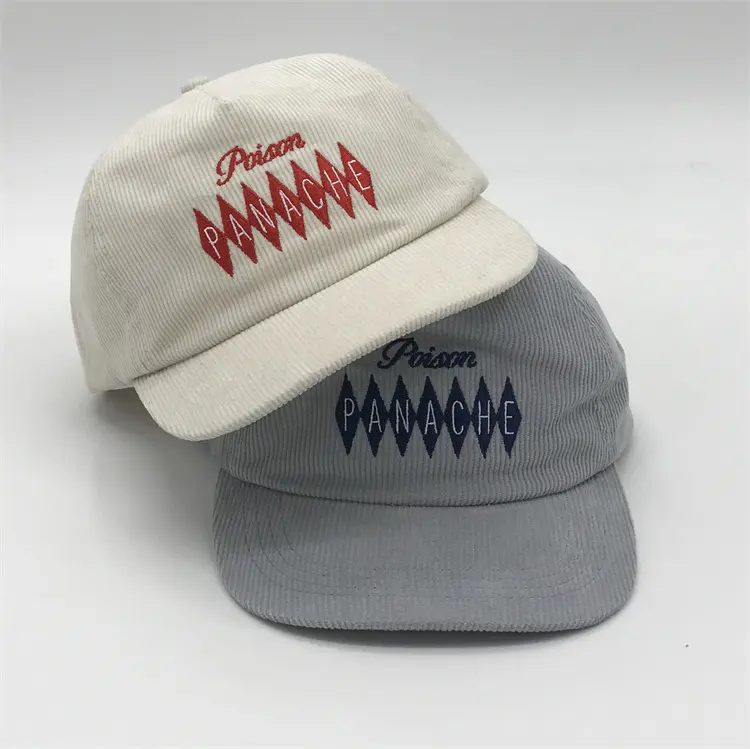 Sombreros de béisbol con logotipo personalizado, gorras de béisbol con bordado de logotipo, de algodón, de 5 paneles, estilo sin estructura