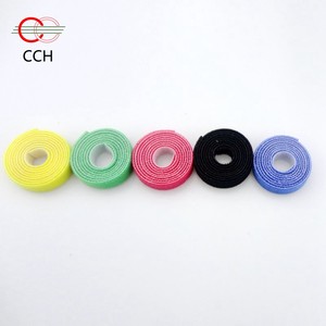 彩色钩环软线组织带钩环自抓电缆扎带 - Product Image 4